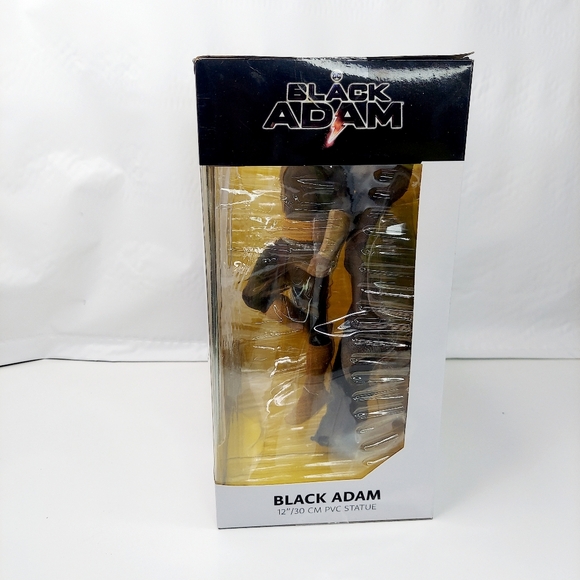 DC Direct BLACK ADAM 12" Inch PVC Statue Figure McFarlane Toys 2022 NEW - Picture 3 of 7